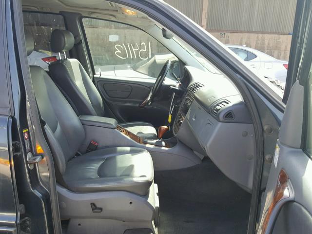 4JGAB72E4XA076188 - 1999 MERCEDES-BENZ ML 430 蓝色 照片 5