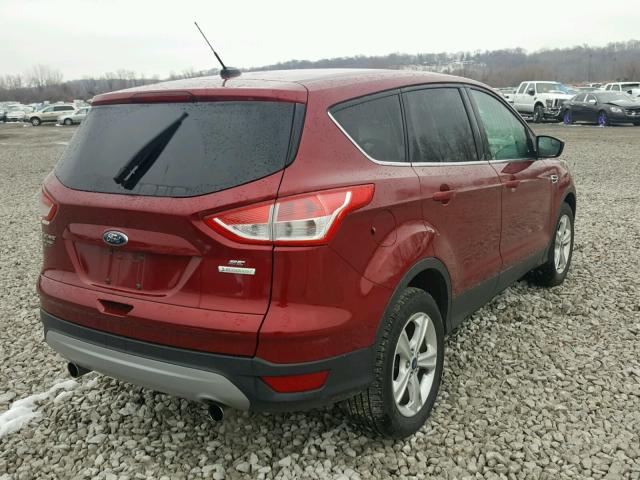 1FMCU0GX7DUD01752 - 2013 FORD ESCAPE SE RED photo 4