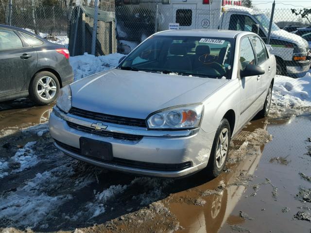 1G1ZS52FX5F280863 - 2005 CHEVROLET MALIBU SILVER photo 2