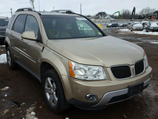 2CKDL63F166178116 - 2006 PONTIAC TORRENT GOLD photo 1