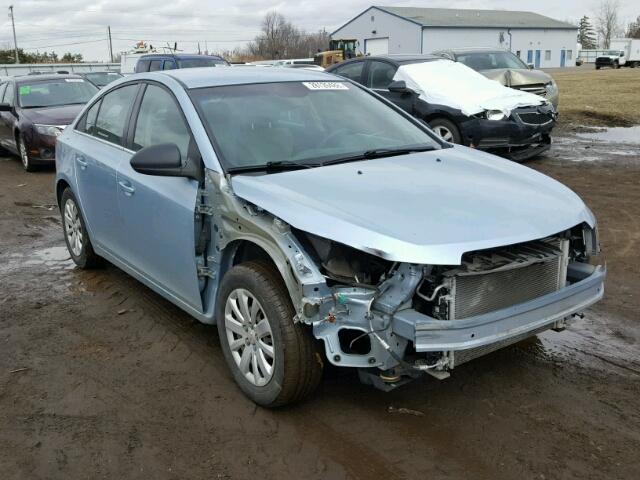 1G1PC5SH3B7150032 - 2011 CHEVROLET CRUZE LS BLUE photo 1