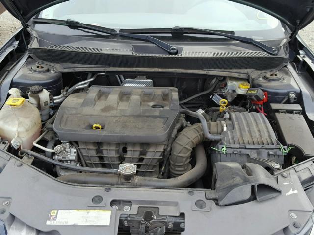 1C3LC45K58N249614 - 2008 CHRYSLER SEBRING BLUE photo 7