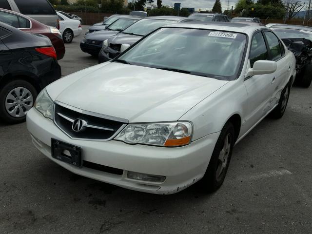 19UUA56693A025972 - 2003 ACURA 3.2TL WHITE photo 2