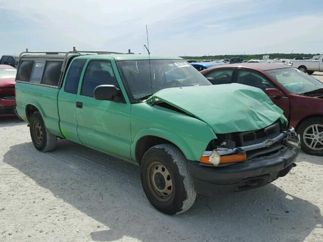 1GCDT19X938238093 - 2003 CHEVROLET S TRUCK S1 GREEN photo 1