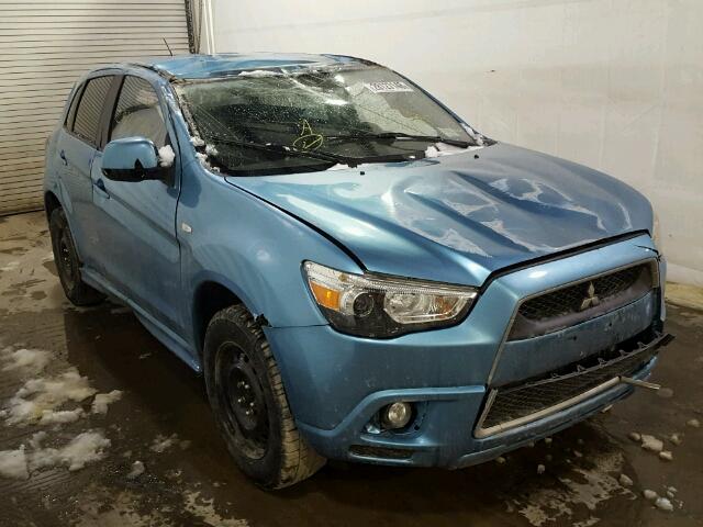 JA4AR4AU8BZ017592 - 2011 MITSUBISHI OUTLANDER TEAL photo 1