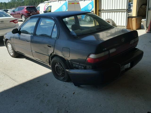 1NXBB02E7TZ399445 - 1996 TOYOTA COROLLA DX BLACK photo 3