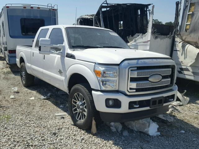 1FT7W2BT9EEB33625 - 2014 FORD F250 SUPER WHITE photo 1