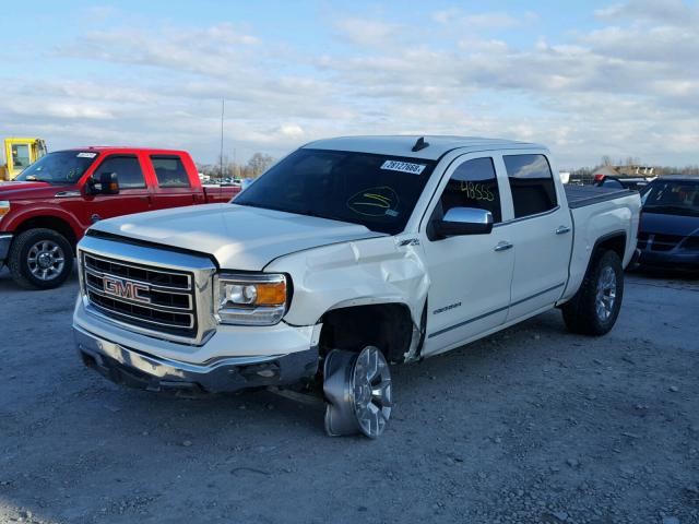 3GTU2VEC6FG376556 - 2015 GMC SIERRA K15 WHITE photo 2