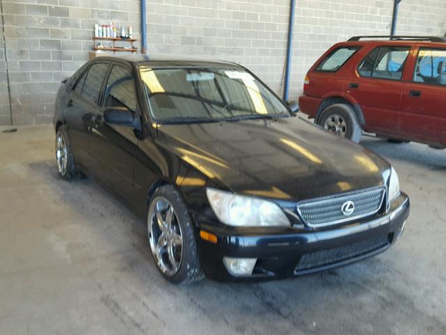 JTHBD182910030106 - 2001 LEXUS IS 300 BLACK photo 1