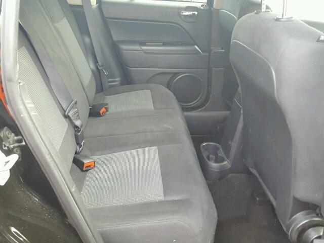 1C4NJCBA4GD568085 - 2016 JEEP COMPASS SP BLACK photo 6