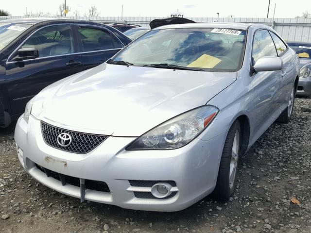 4T1CA30P07U124437 - 2007 TOYOTA CAMRY SOLA SILVER photo 2