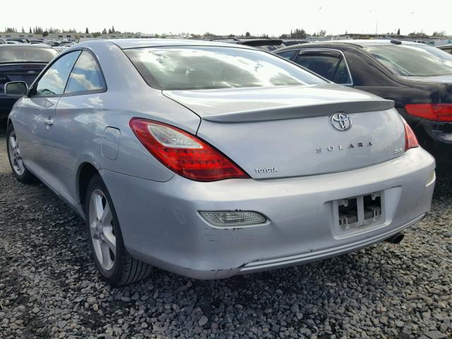 4T1CA30P07U124437 - 2007 TOYOTA CAMRY SOLA SILVER photo 3