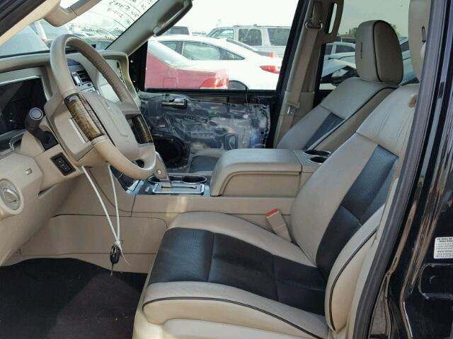 5LMJJ2H57AEJ03474 - 2010 LINCOLN NAVIGATOR შავი ფოტო 5