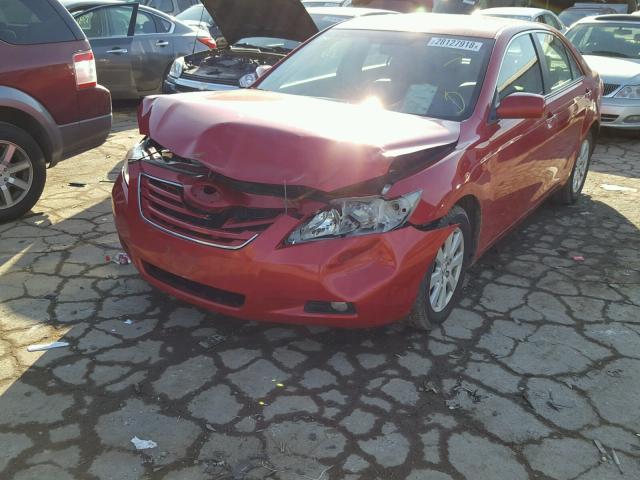 4T1BK46K67U041704 - 2007 TOYOTA CAMRY NEW RED photo 2