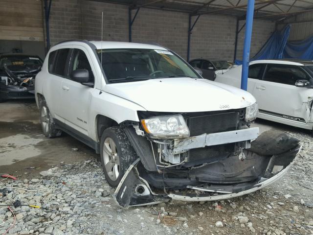 1C4NJCBBXCD503681 - 2012 JEEP COMPASS SP WHITE photo 1