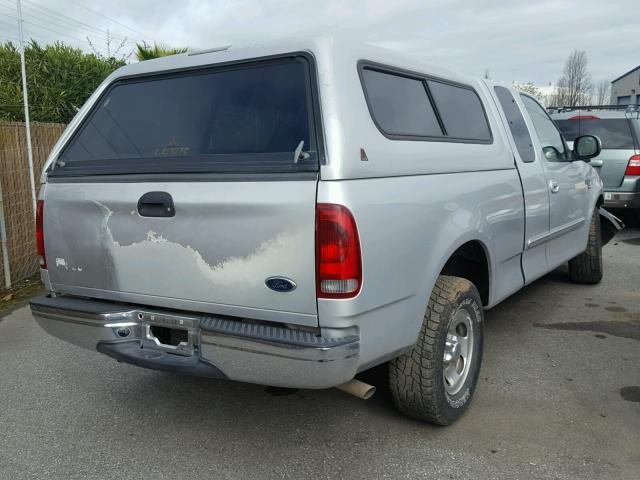 1FTRX17W31KE47205 - 2001 FORD F150 SILVER photo 4