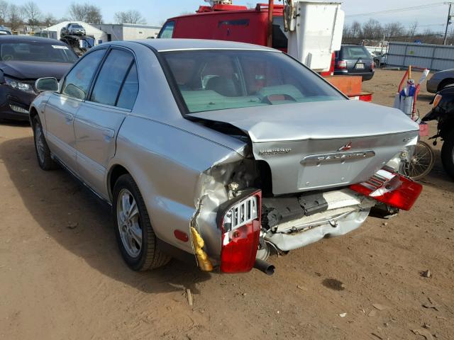 4A3AA56H51E103735 - 2001 MITSUBISHI GALANT LS SILVER photo 3