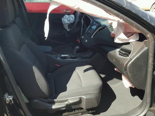 1G1ZB5ST9JF185694 - 2018 CHEVROLET MALIBU LS შავი ფოტო 5