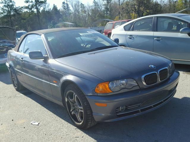 WBABS53412EV88458 - 2002 BMW 330 CI GRAY photo 1