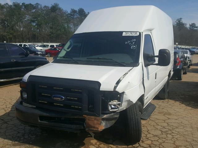 1FTSS34P48DA63487 - 2008 FORD ECONOLINE WHITE photo 2