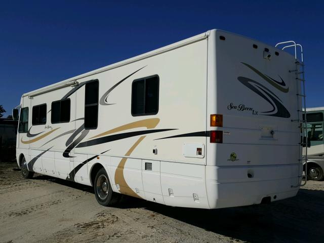 5B4MP67G653403351 - 2005 WORKHORSE CUSTOM CHASSIS MOTORHOME WHITE photo 3