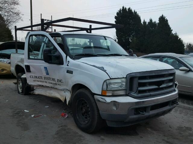 1FDNF20L94EE09452 - 2004 FORD F250 SUPER WHITE photo 1