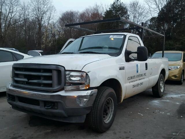 1FDNF20L94EE09452 - 2004 FORD F250 SUPER WHITE photo 2