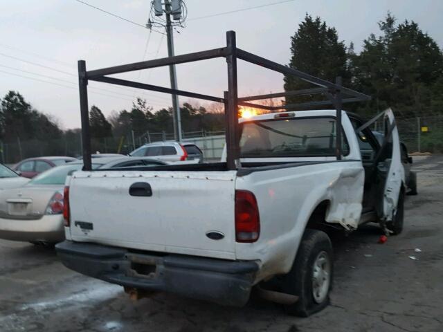 1FDNF20L94EE09452 - 2004 FORD F250 SUPER WHITE photo 4