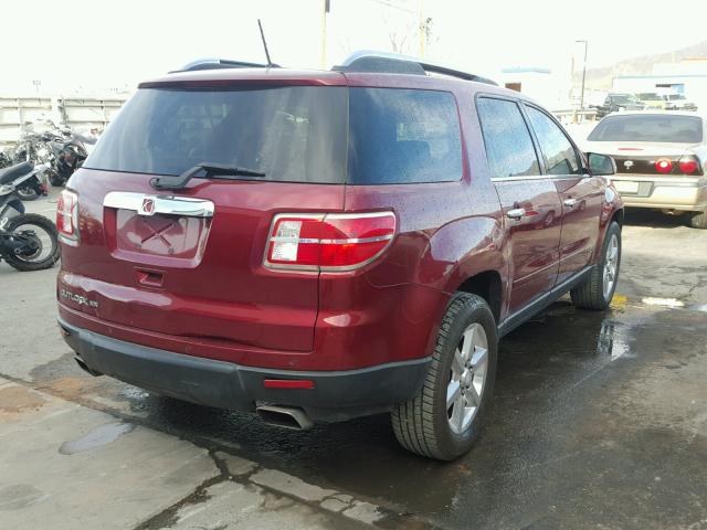 5GZER33767J119910 - 2007 SATURN OUTLOOK SP მუქწითელი ფოტო 4