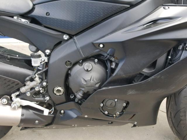 JYARJ28E9HA000676 - 2017 YAMAHA YZFR6 BLACK photo 7