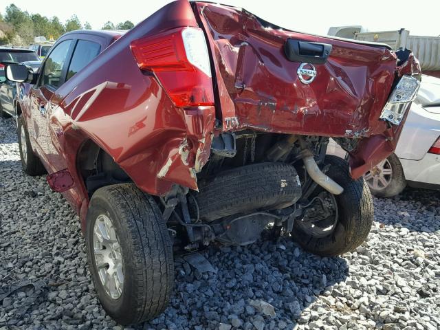 1N6AA1EJ9HN541648 - 2017 NISSAN TITAN S BURGUNDY photo 3