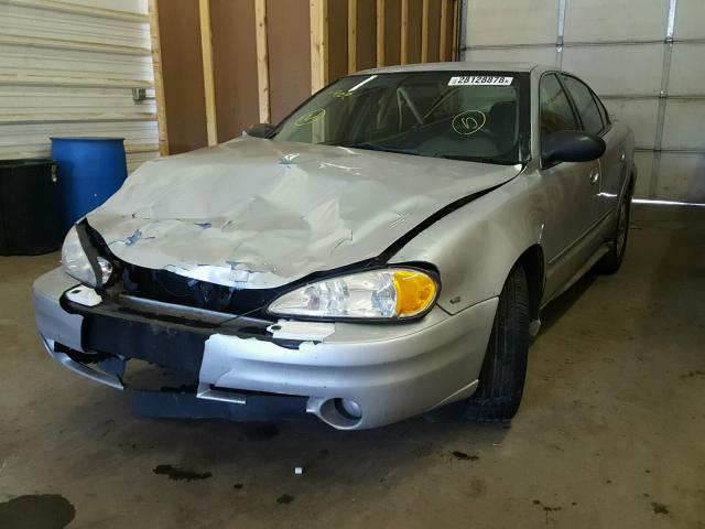 1G2NF52E74C201624 - 2004 PONTIAC GRAND AM S SILVER photo 2