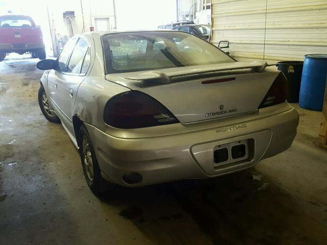 1G2NF52E74C201624 - 2004 PONTIAC GRAND AM S SILVER photo 3