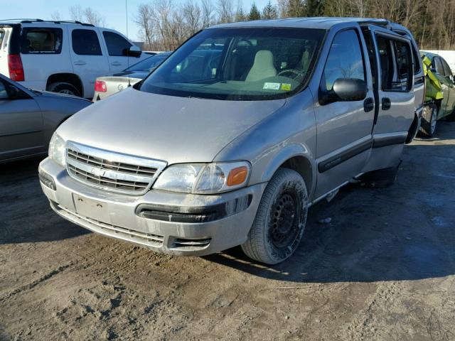 1GNDU03E54D246111 - 2004 CHEVROLET VENTURE SILVER photo 2