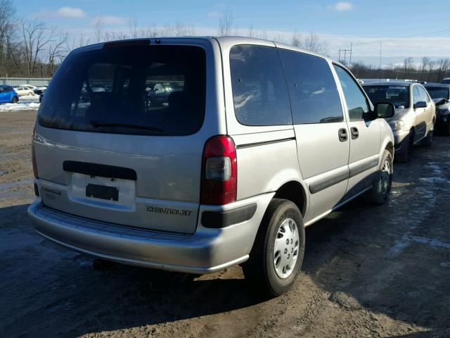 1GNDU03E54D246111 - 2004 CHEVROLET VENTURE SILVER photo 4