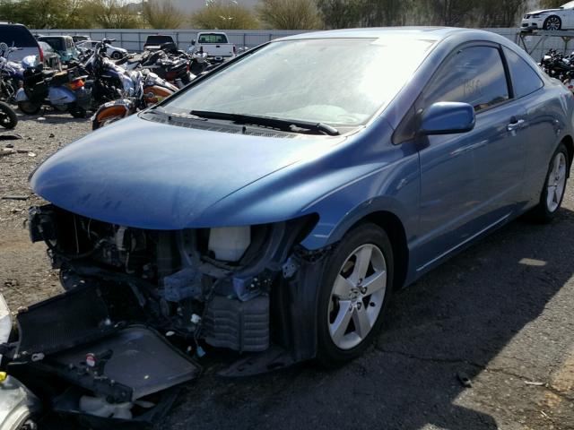 2HGFG12897H523894 - 2007 HONDA CIVIC EX ლურჯი ფოტო 2