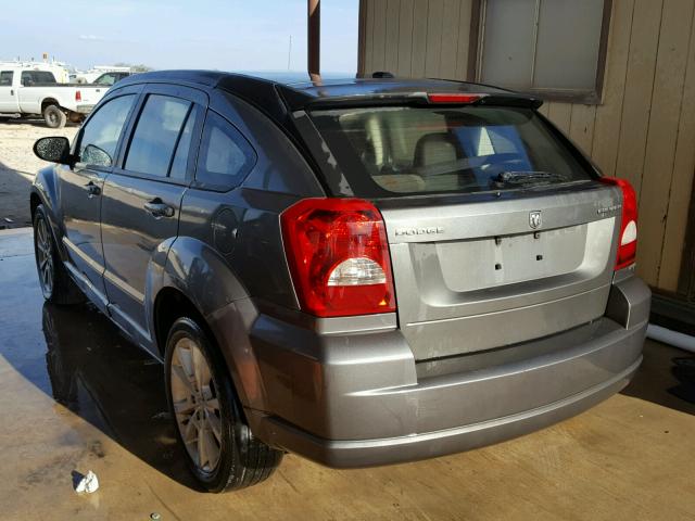 1B3CB5HA9BD269600 - 2011 DODGE CALIBER HE CHARCOAL photo 3