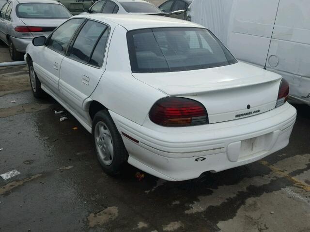 1G2NE52M4WC775966 - 1998 PONTIAC GRAND AM WHITE photo 3