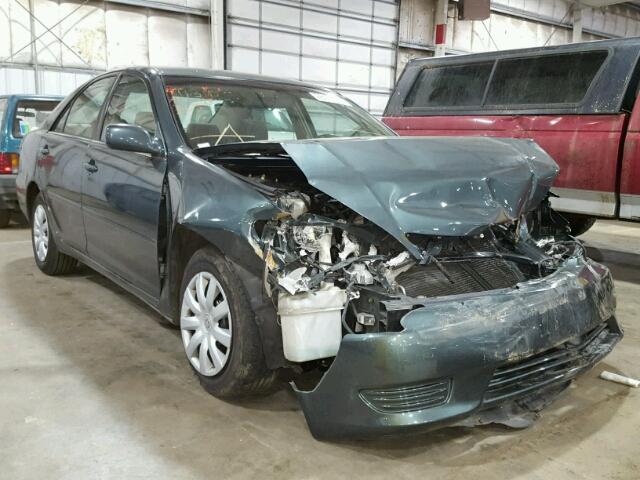 4T1BE32K86U105778 - 2006 TOYOTA CAMRY LE GREEN photo 1