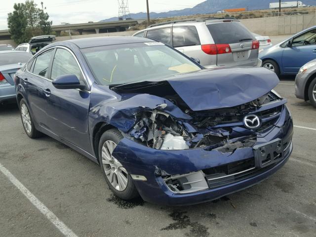 1YVHZ8CHXA5M17245 - 2010 MAZDA 6 I BLUE photo 1