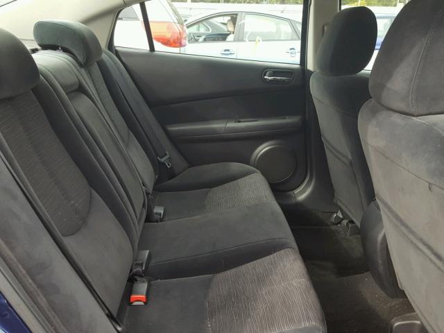 1YVHZ8CHXA5M17245 - 2010 MAZDA 6 I ლურჯი ფოტო 6