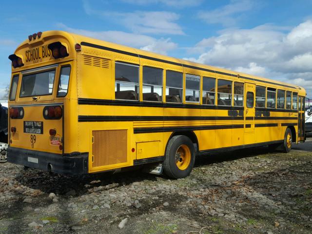 1BAANB7A5VF073458 - 1997 BLUE BIRD SCHOOL BUS YELLOW photo 4