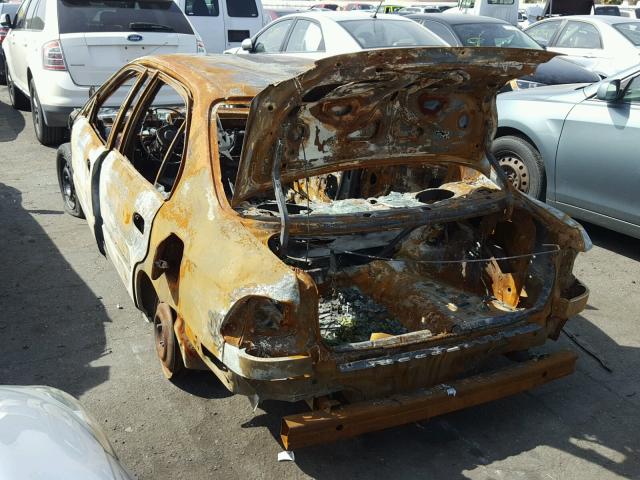 2HGEJ6523VH524201 - 1997 HONDA CIVIC DX BURN photo 3