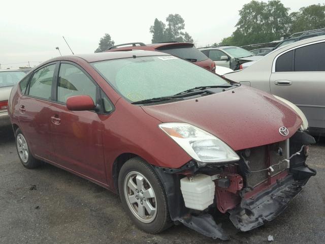 JTDKB20U957018836 - 2005 TOYOTA PRIUS MAROON photo 1