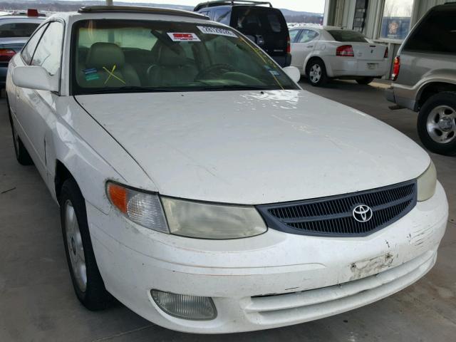 2T1CF22P1YC332189 - 2000 TOYOTA CAMRY SOLA WHITE photo 1