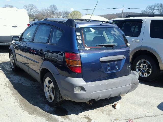 5Y2SL62803Z457798 - 2003 PONTIAC VIBE BLUE photo 3