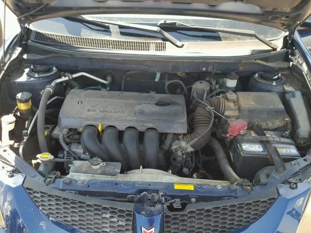 5Y2SL62803Z457798 - 2003 PONTIAC VIBE BLUE photo 7