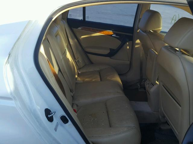 19UUA662X6A008671 - 2006 ACURA 3.2TL WHITE photo 6