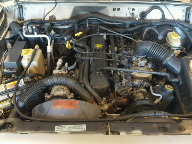 1J4FF48S4YL136559 - 2000 JEEP CHEROKEE S SILVER photo 7