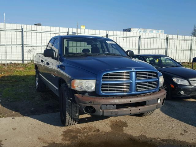 1D7HA18D25S106223 - 2005 DODGE RAM 1500 S BLUE photo 1